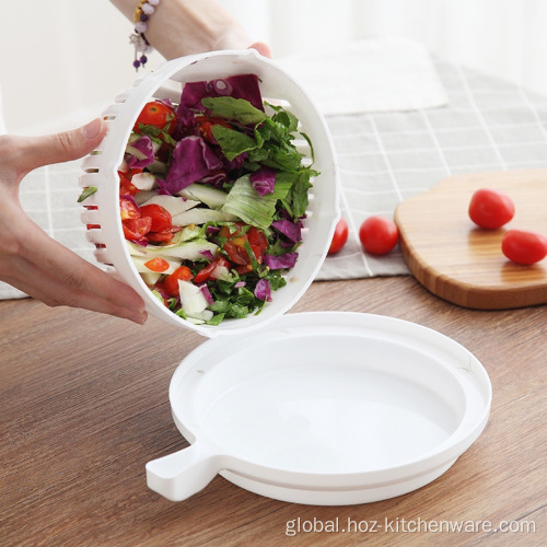Salad Cutter Bowl New Kitchen Easy Best Fast Kitchen Chopper Supplier